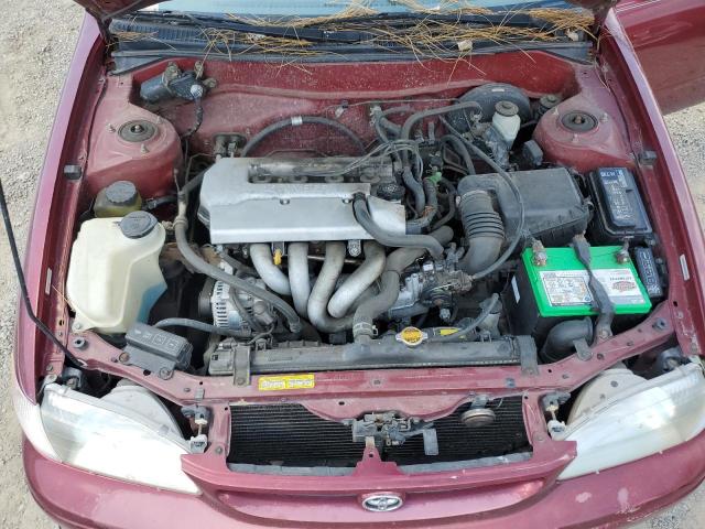 2T1BR12E9XC155627 - 1999 TOYOTA COROLLA VE MAROON photo 7