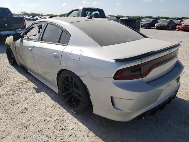 2C3CDXGJ7KH668146 - 2019 DODGE CHARGER SC SILVER photo 3