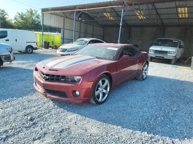 2G1FJ1EJ1B9106831 - 2011 CHEVROLET CAMARO SS BURGUNDY photo 2