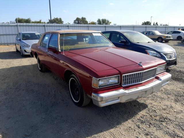 1G1BU51E3KR144685 - 1989 CHEVROLET CAPRICE CL 勃艮第红 照片 1