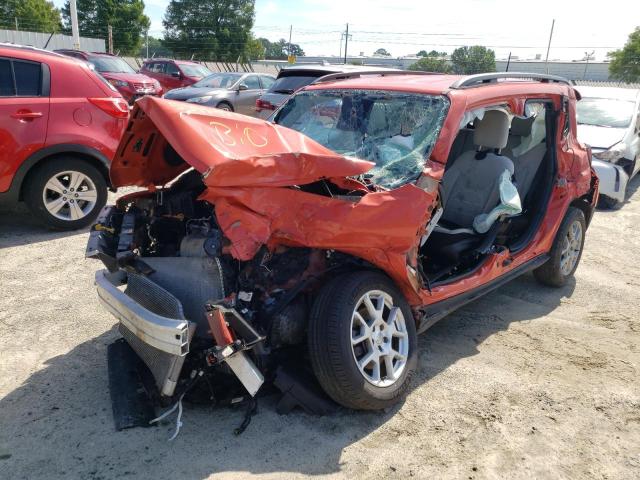 ZACNJABB9KPJ73940 - 2019 JEEP RENEGADE L ORANGE photo 9