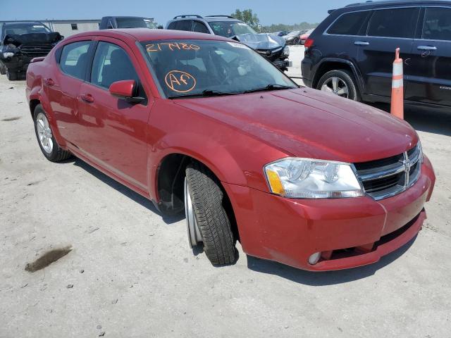 1B3CC5FB5AN217480 - 2010 DODGE AVENGER R/ RED photo 1