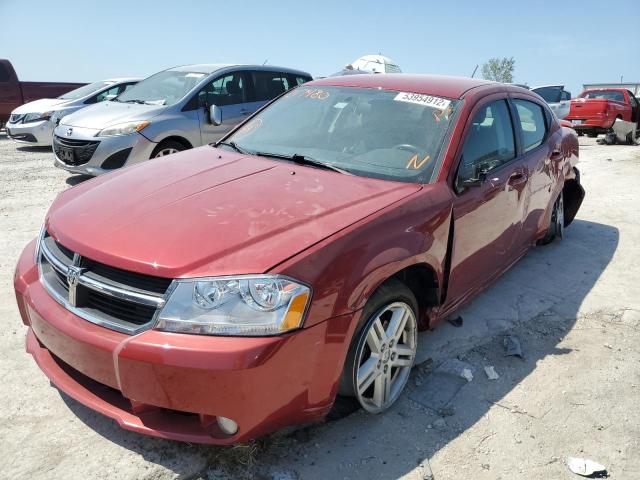 1B3CC5FB5AN217480 - 2010 DODGE AVENGER R/ RED photo 2