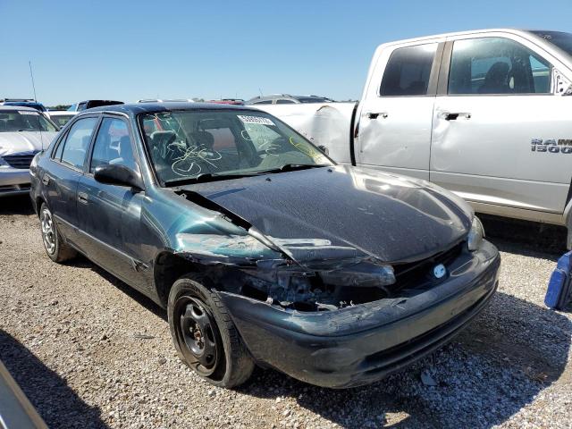1Y1SK5283WZ423724 - 1998 CHEVROLET GEO PRIZM Yaşıl foto 1