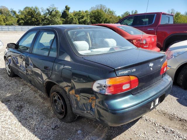 1Y1SK5283WZ423724 - 1998 CHEVROLET GEO PRIZM Yaşıl foto 3