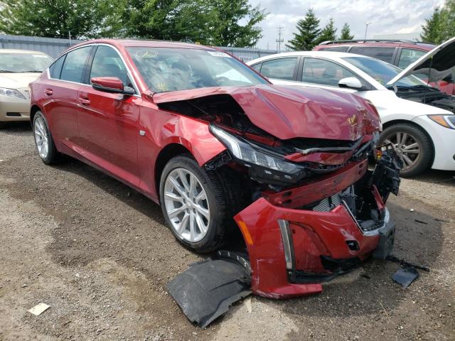 1G6DX5RK8M0126260 - 2021 CADILLAC CT5 LUXURY RED photo 1