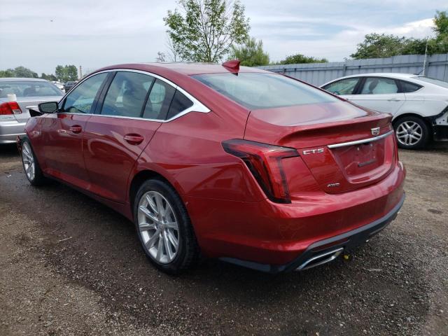 1G6DX5RK8M0126260 - 2021 CADILLAC CT5 LUXURY RED photo 3