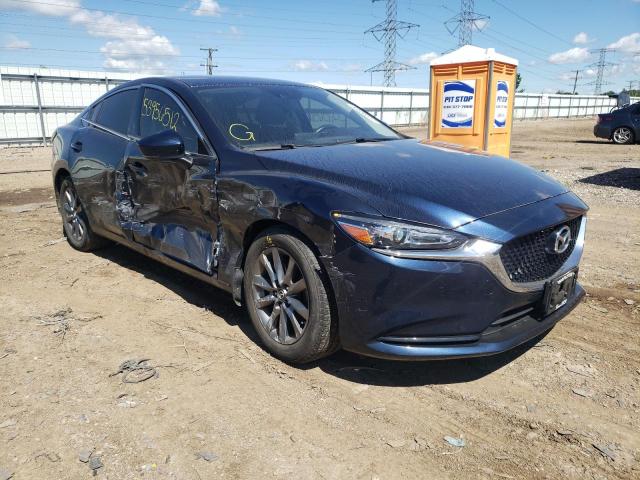 JM1GL1UM2J1321705 - 2018 MAZDA 6 SPORT BLUE photo 1