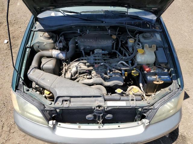 4S3BH665226615091 - 2002 SUBARU LEGACY OUT GREEN photo 7