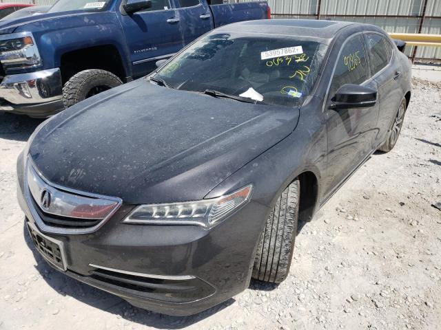 19UUB1F36FA005338 - 2015 ACURA TLX GRAY photo 2