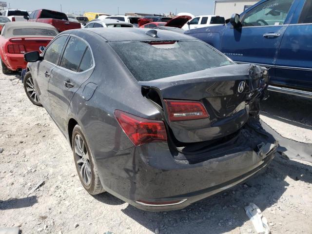 19UUB1F36FA005338 - 2015 ACURA TLX GRAY photo 3