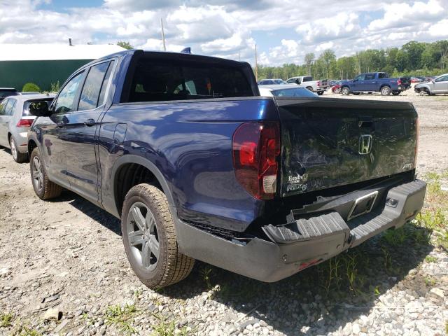 5FPYK3F52NB026455 - 2022 HONDA RIDGELINE RTL  photo 3