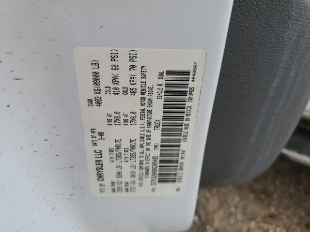 3D7KS28A98G205485 - 2008 DODGE RAM 2500 S Սպիտակ լուսանկար 10