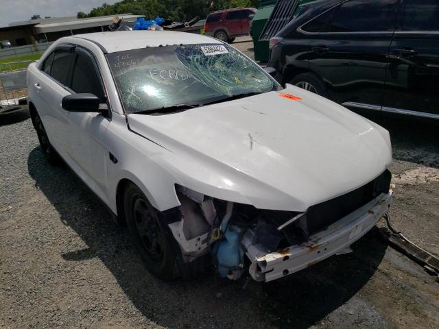 1FAHP2L84EG186674 - 2014 FORD TAURUS POL WHITE photo 1