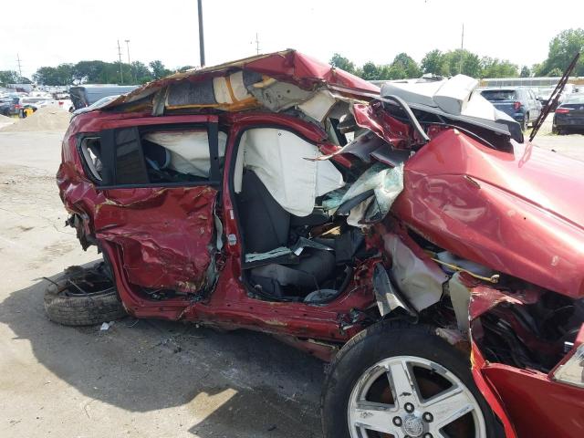 1J8FF47W07D205324 - 2007 JEEP COMPASS RED photo 9