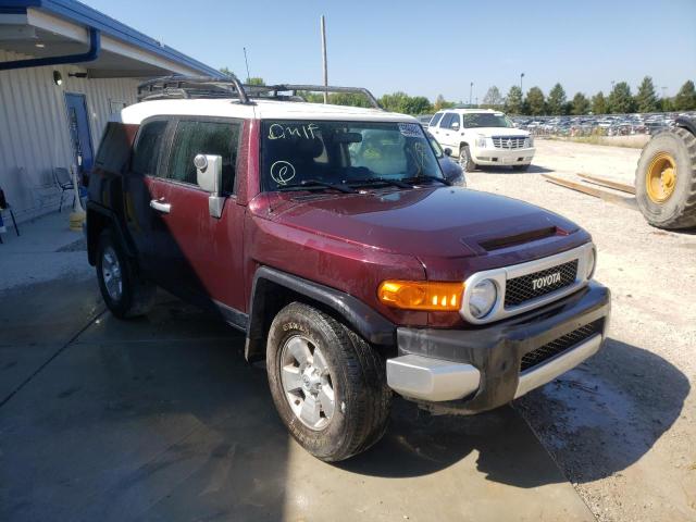 JTEZU11FX70018841 - 2007 TOYOTA FJ CRUISER BURGUNDY photo 1