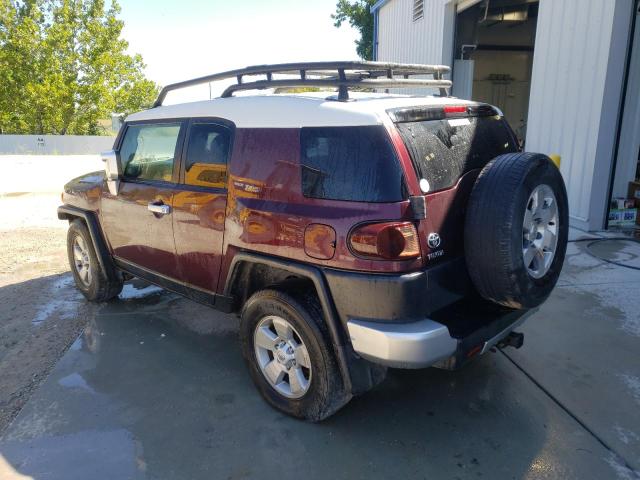 JTEZU11FX70018841 - 2007 TOYOTA FJ CRUISER BURGUNDY photo 3