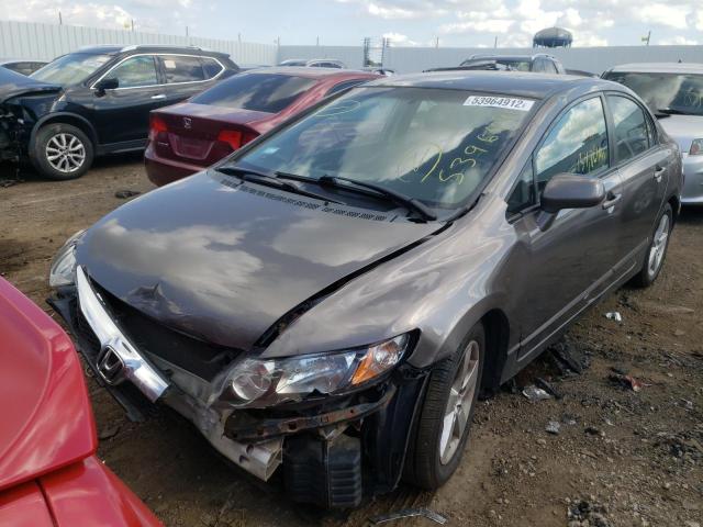 19XFA1F64AE014601 - 2010 HONDA CIVIC LX-S Сұр фото 2