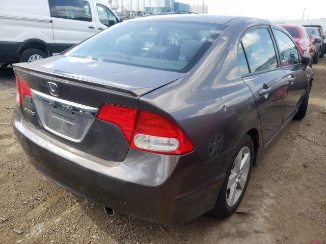 19XFA1F64AE014601 - 2010 HONDA CIVIC LX-S Сұр фото 4