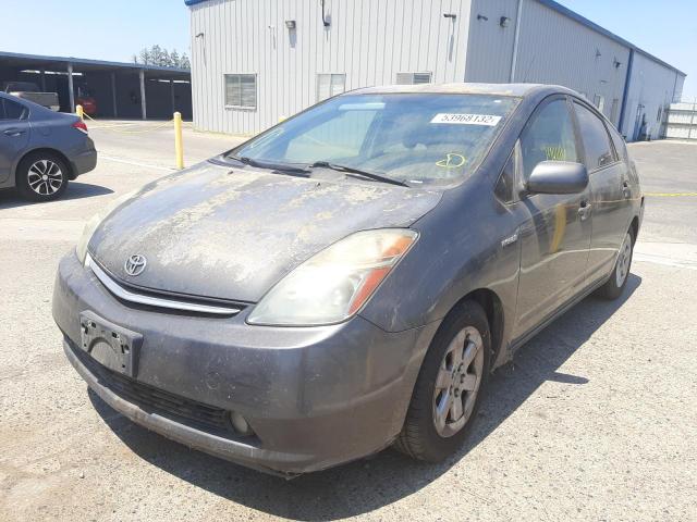 JTDKB20U383407841 - 2008 TOYOTA PRIUS-4 CY CHARCOAL photo 2