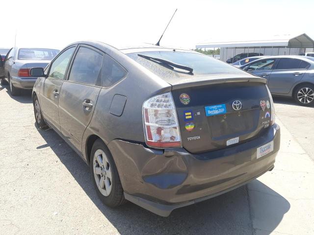 JTDKB20U383407841 - 2008 TOYOTA PRIUS-4 CY CHARCOAL photo 3