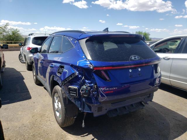 5NMJBCAE2NH016587 - 2022 HYUNDAI TUCSON SEL BLUE photo 9