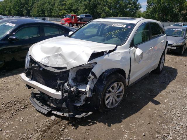 5J8TB4H59HL032102 - 2017 ACURA RDX TECHNO WHITE photo 2