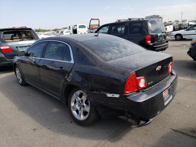 1G1ZH57BX9F250899 - 2009 CHEVROLET MALIBU 1LT შავი ფოტო 3