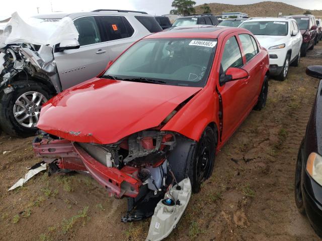 1G1AF5F5XA7229449 - 2010 CHEVROLET COBALT 2LT RED photo 2