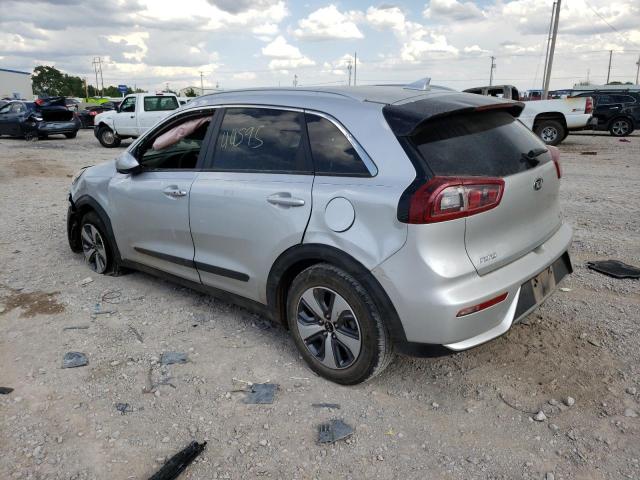 KNDCB3LCXK5218015 - 2019 KIA NIRO FE SILVER photo 3