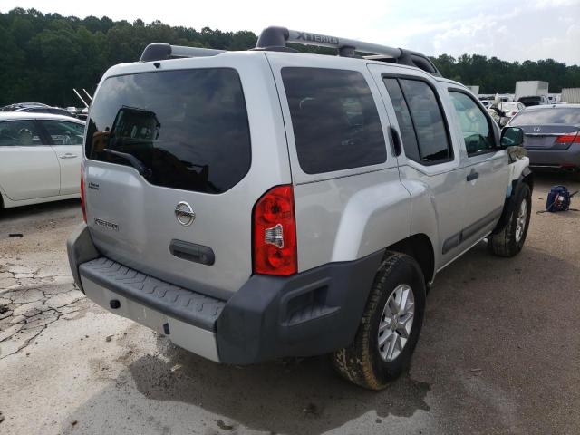 5N1AN0NU6EN802429 - 2014 NISSAN XTERRA X SILVER photo 4