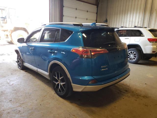 JTMJFREV0GD176173 - 2016 TOYOTA RAV4 SE BLUE photo 3