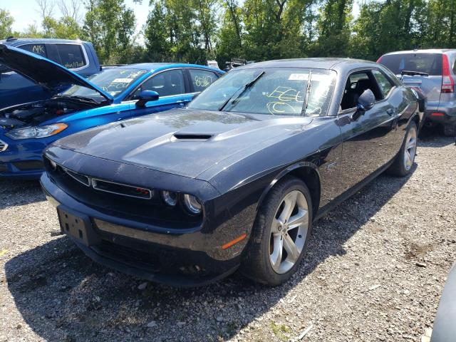 2C3CDZBT1HH568282 - 2017 DODGE CHALLENGER BLACK photo 2