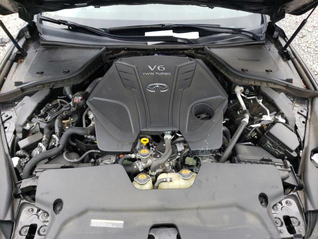 JN1EV7AP6KM510394 - 2019 INFINITI Q50 LUXE BLACK photo 7