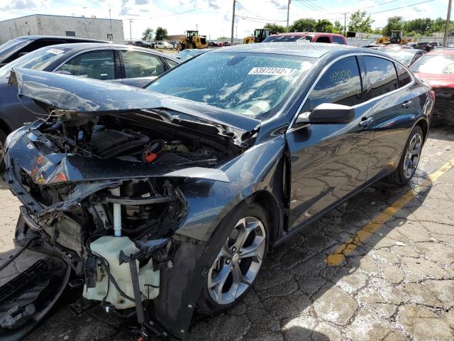 1G1ZG5ST4KF222430 - 2019 CHEVROLET MALIBU RS CHARCOAL photo 2