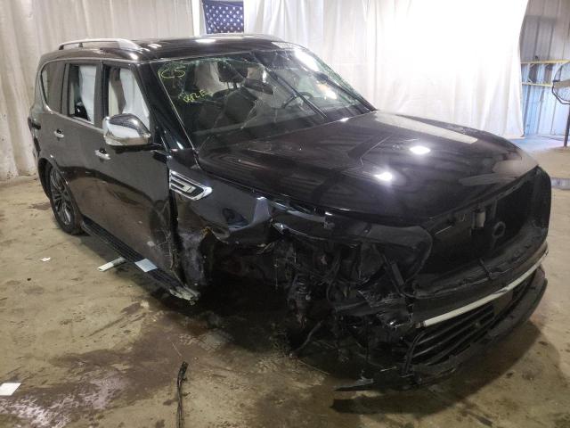 JN8AZ2NE0K9226424 - 2019 INFINITI QX80 LUXE BLACK photo 1