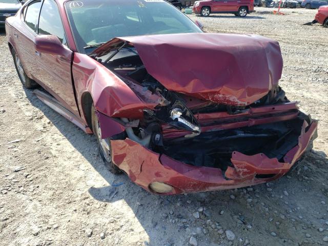 2G2WP522641130803 - 2004 PONTIAC GRAND PRIX MAROON photo 9