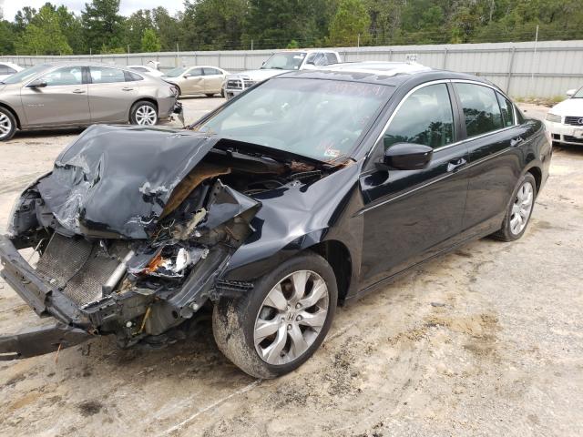 1HGCP26808A059557 - 2008 HONDA ACCORD EXL BLACK photo 2