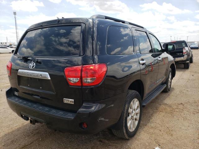 5TDDY5G1XFS122473 - 2015 TOYOTA SEQUOIA PL BLACK photo 4