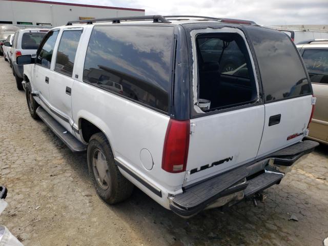 3GKFK16R9TG518399 - 1996 GMC SUBURBAN K WHITE photo 3