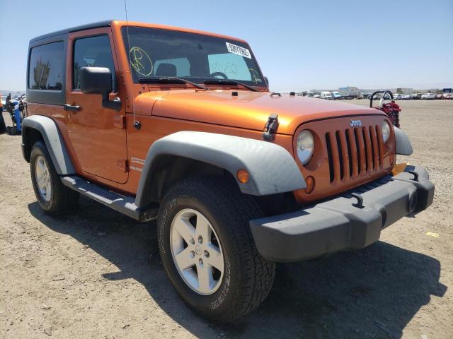 1J4AA2D12BL635331 - 2011 JEEP WRANGLER S ORANGE photo 1