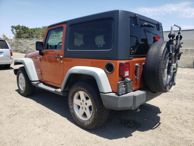 1J4AA2D12BL635331 - 2011 JEEP WRANGLER S ORANGE photo 3