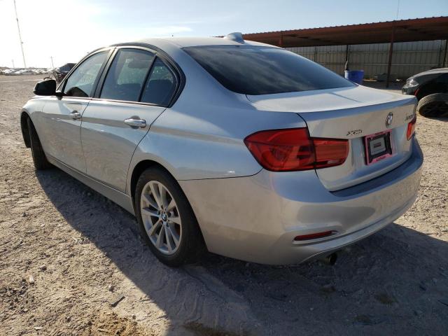 WBA8E5G53GNT40031 - 2016 BMW 320 XI SILVER photo 3