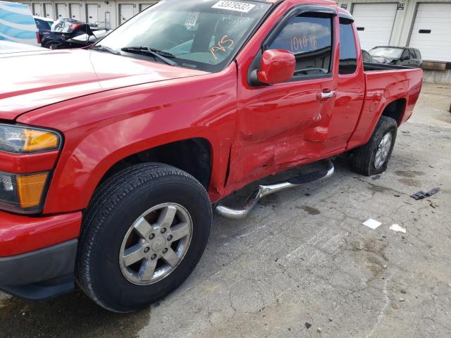 1GCJTCF98C8129824 - 2012 CHEVROLET COLORADO L RED photo 9