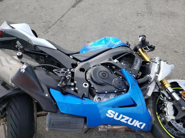 JS1GR7MA2M7100091 - 2021 SUZUKI GSX-R750 BLUE photo 7