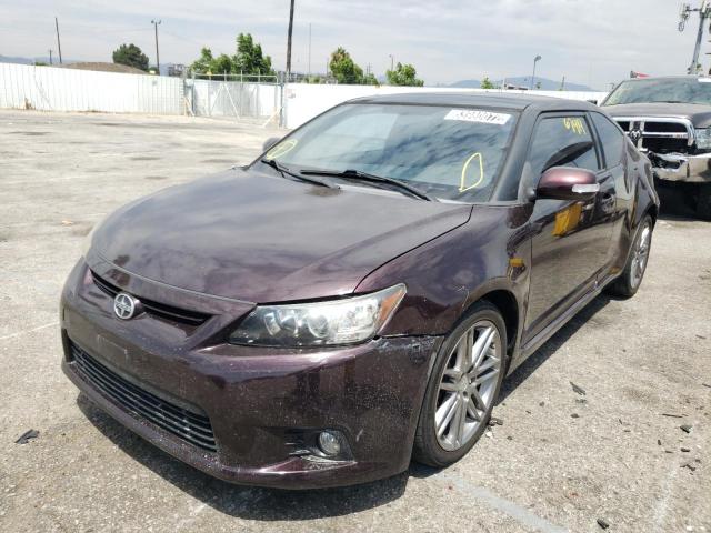 JTKJF5C71C3039085 - 2012 TOYOTA SCION TC Bordeaux photo 2