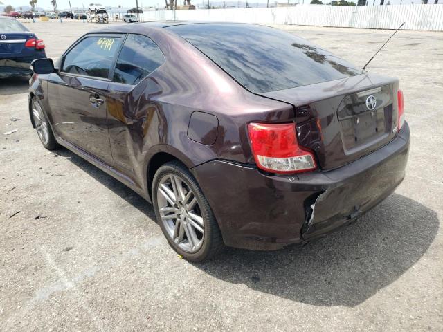 JTKJF5C71C3039085 - 2012 TOYOTA SCION TC Bordeaux photo 3