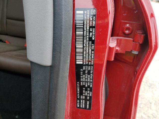 ZASPAJAN0M7D11315 - 2021 ALFA ROMEO STELVIO SPORT  صورة 10