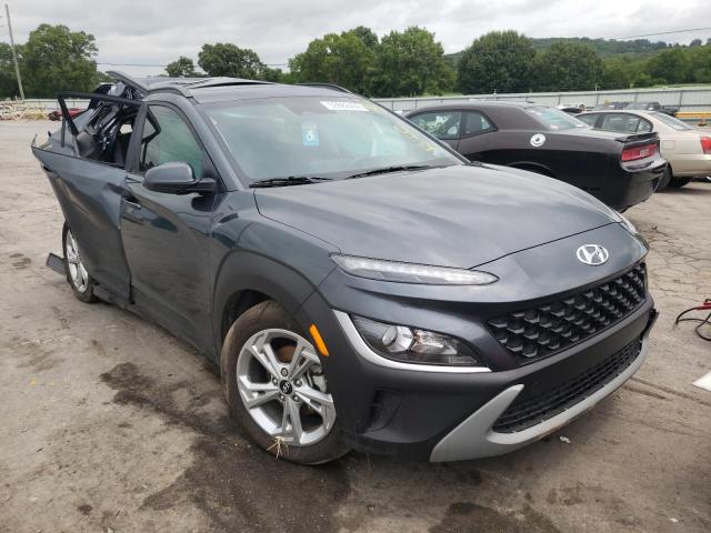 KM8K32AB2NU766738 - 2022 HYUNDAI KONA SEL GRAY photo 1