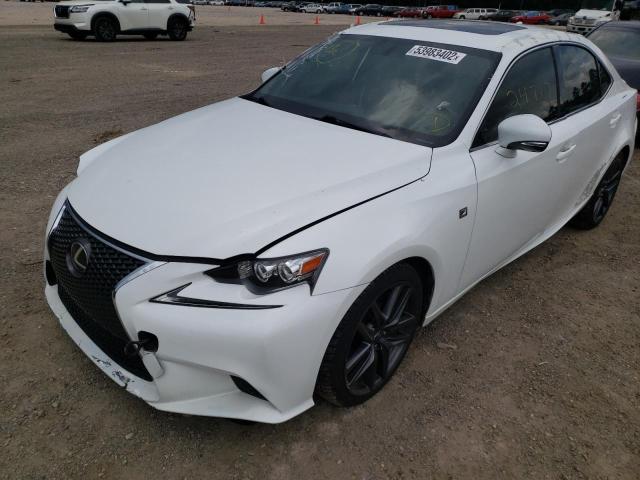 JTHBA1D24G5010615 - 2016 LEXUS IS 200T WHITE photo 2